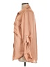 DKNY 100% Polyester Tan 3/4 Sleeve Blouse Size L (estimated) - photo 5