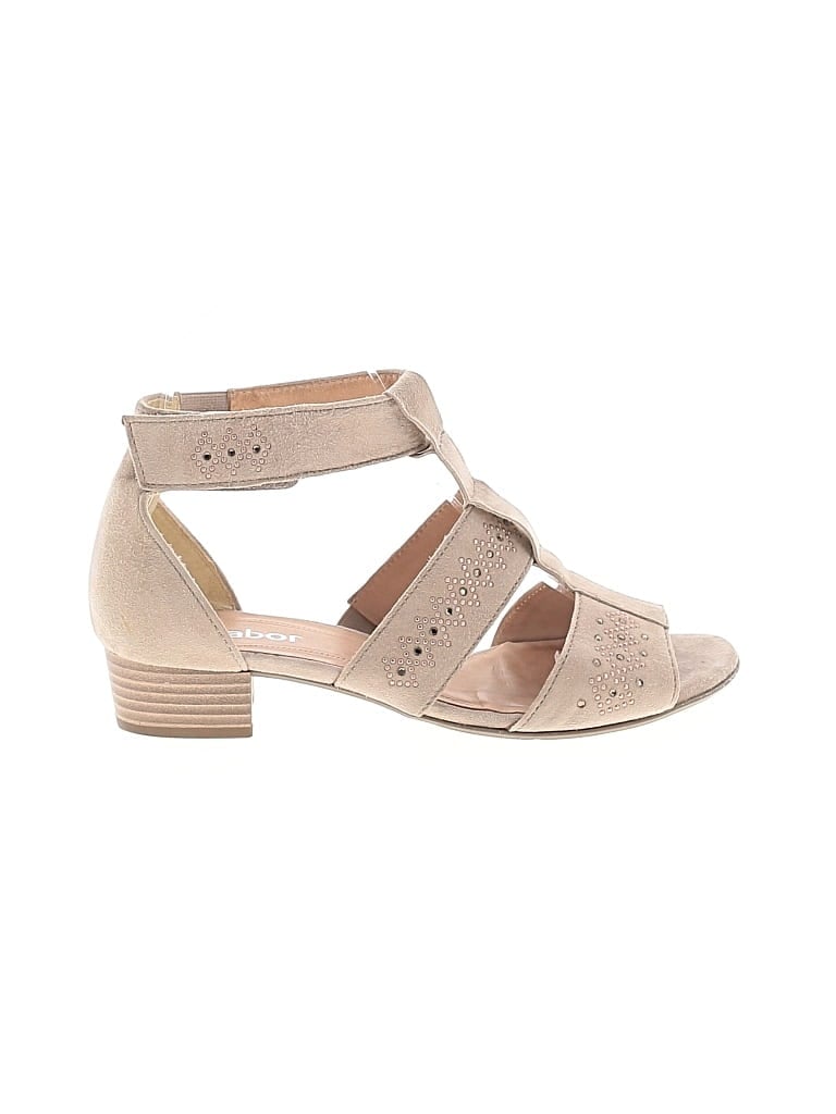 Pre-owned Gabor Sandals In Brown