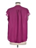 Chaus 100% Polyester Purple Sleeveless Blouse Size M - photo 2