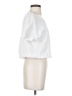 Line & Dot White Short Sleeve Top Size S - photo 4