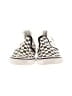 Vans Checkered-gingham Ivory Gray Sneakers Size 8 (kids) - photo 2
