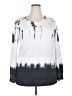 Green Tea Tie-dye Gray Sweatshirt Size XXL - photo 1