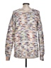 Ann Taylor LOFT Tweed Silver Pullover Sweater Size L - photo 2