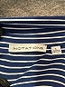 Notations Stripes Blue Long Sleeve Blouse Size L - photo 7