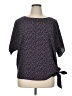 MICHAEL Michael Kors 100% Polyester Purple 3/4 Sleeve T-Shirt Size 0X - photo 1