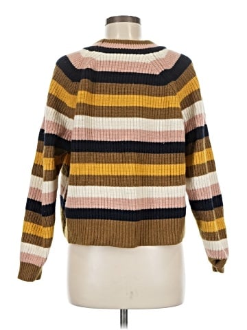 Madewell Striped Tilden Pullover Sweater (view 2)