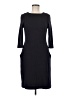 MM. LaFleur Solid Black Casual Dress Size 8 - photo 1