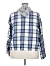 I Believe Plaid Blue Jacket Size 2X - photo 2