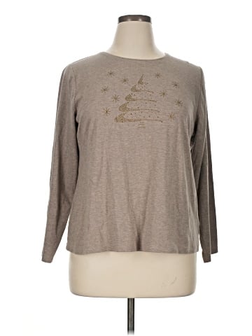 Croft & Barrow Long Sleeve Top (view 1)