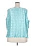 Unbranded Teal Sleeveless Blouse Size 24W - photo 2