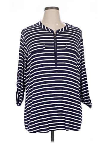 Cathy Daniels 3/4 Sleeve Top (view 1)