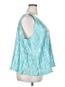 Unbranded Teal Sleeveless Blouse Size 24W - photo 4