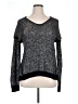 DKNY Jeans Metallic Black Pullover Sweater Size XL - photo 1