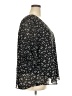 Assorted Brands Stars Black 3/4 Sleeve Blouse Size XXL - photo 4