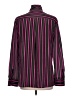 Akris Punto 100% Silk Stripes Pink Purple Blouse Size 10 - photo 2