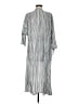 Lularoe 100% Polyester Silver Kimono Size M - photo 2