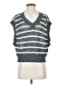 Brunello Cucinelli Silver Blue Sweater Vest Size S - photo 1