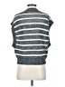 Brunello Cucinelli Silver Blue Sweater Vest Size S - photo 2