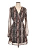 RD Style 100% Polyester Brown Kimono Size L - photo 1