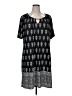 NY Collection Paisley Black Casual Dress Size 1X - photo 1
