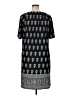 NY Collection Paisley Black Casual Dress Size 1X - photo 2