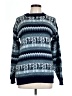 Unbranded Print Blue Pullover Sweater Size 10 (estimated) - photo 1