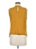 Unbranded Gold Sleeveless Blouse Size M (estimated) - photo 2