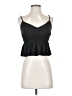 Shein 100% Polyester Black Sleeveless Top Size 4 - photo 1