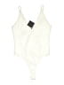 EVNL 100% Polyester Ivory Bodysuit Size M - photo 1