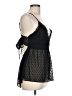 Shein 100% Polyester Black Sleeveless Blouse Size 12 - photo 4