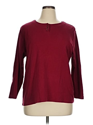 DressBarn 3/4 Sleeve T-Shirt (view 1)