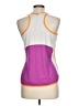 Nike 100% Polyester Purple Active Tank Size L - photo 2