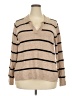 Bobeau Tan Long Sleeve Top Size 2X - photo 1