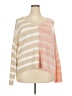 Torrid Stripes Tan Pink Cardigan Size 2X Plus (2) - photo 1