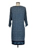 MICHAEL Michael Kors Tweed Blue Casual Dress Size M - photo 2