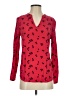 Gap Outlet Red Long Sleeve Blouse Size XS - photo 1