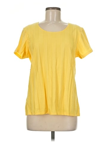 Denim & Co Short Sleeve T-Shirt (view 1)