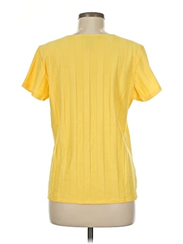 Denim & Co Short Sleeve T-Shirt (view 2)