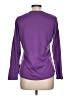 Apex 100% Polyester Purple Long Sleeve T-Shirt Size L - photo 2