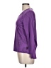 Apex 100% Polyester Purple Long Sleeve T-Shirt Size L - photo 5