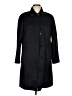 Bill Blass Black Trenchcoat Size 14 - photo 1