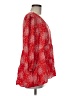 Boden Red 3/4 Sleeve Blouse Size 8 - photo 4
