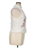 Miss Chievous Ivory Sleeveless Blouse Size XL - photo 4