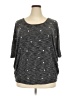 Unbranded Gray 3/4 Sleeve Top Size 2X (estimated) - photo 1