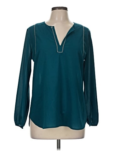 J.Crew Factory Store Long Sleeve Blouse (view 1)