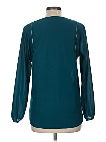 J.Crew Factory Store Long Sleeve Blouse (view 2)