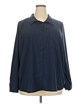 Skies Are Blue Long Sleeve Blouse