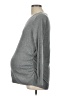 Isabel Maternity Gray Pullover Sweater Size L - photo 5