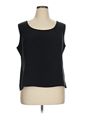 Nina Mclemore Sleeveless Silk Top (view 1)