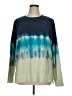 True Craft Tie-dye Blue Pullover Sweater Size XL - photo 1